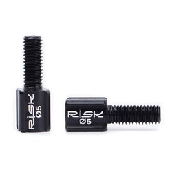 RISK cable tube fine-tuning screw mountain road bicycle thumb dial rear derailleur aluminum alloy variable speed brake adjustment screw