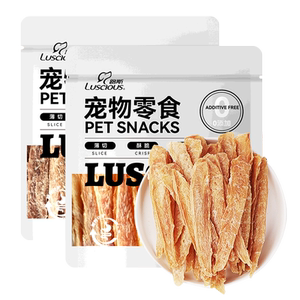 Ruth dog snacks, duck jerky, chicken breast, puppy molar sticks, large, medium and small dogs, Bichon Frize pet training rewards