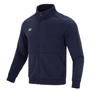 
[Self-operated] Under Armor Jacket Men's and Women's Spring New Knitted Comfortable Breathable Stand Collar Jacket Sports Zipper