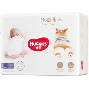 
[Ten Billions] Huggies Corgi Pants Soft Cute Star Diapers Pull-Up Pants Containing Shea Butter Diapers