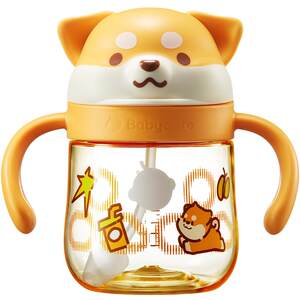 
babycare West Highland Learning Drinking Cup Duckbill Straw Milk Cup 6 Months Baby Bottle Infant Children's Water Cup