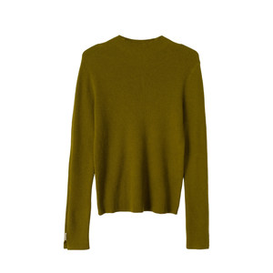 
ENJOYME shopping mall same style dopamine green turtleneck long-sleeved sweater for women autumn bottoming shirt sweater top