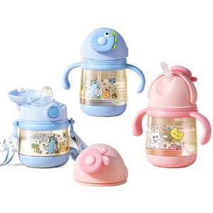 
Baby straw drinking cup PPSU duckbill cup drinking cup direct drinking baby bottle 6 months and above 1-3 years old
