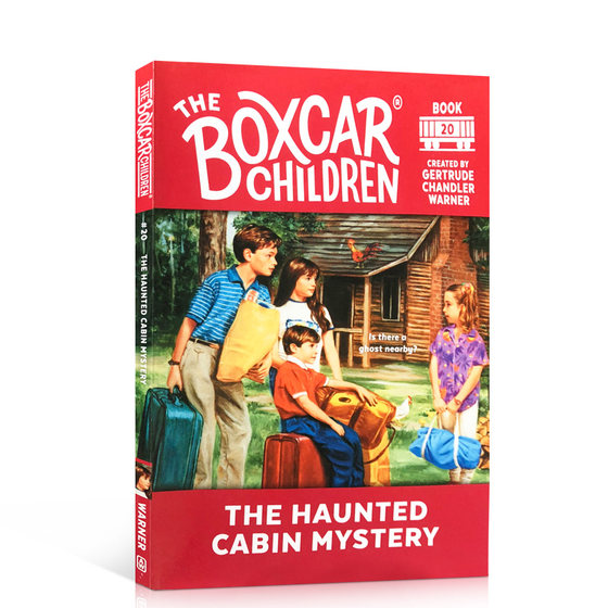 进口英文原版 The Boxcar Children Bookshelf Boxcar#20 The Haunted Cabin Mystery 章节桥梁书 美国经典儿童读物