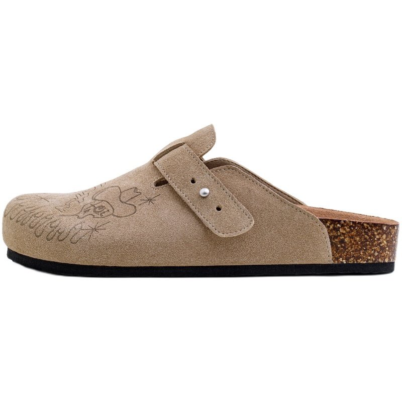 Eva Frutos 718 Cuero | sandale compensées vert marron printemps été - TROIS PAR 3
