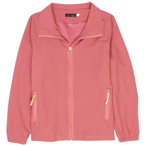 Middle-aged and elderly 2025 new spring and autumn mothers tops short women's trench coat fashionable and thin jacket
