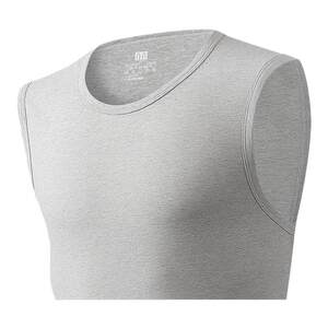 
Hengyuanxiang men's vest pure cotton inside, wear markless sports tight sleeveless antibacterial white spring and autumn base sweatshirt