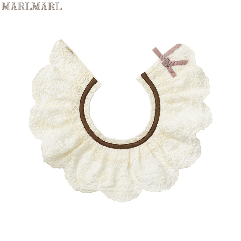 MARLMARL2025新款口水巾婴儿围兜宝宝新生儿周岁满月礼物dolce