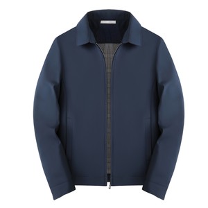 
Sundesi Men's Business Commuting Executive Jacket 2025 Winter Solid Color Simple Easy Care Versatile Jacket