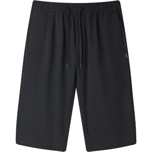 
HLA/Heilan Home drawstring casual mid-pants spring and summer fashion sports stretch three-quarter shorts for men