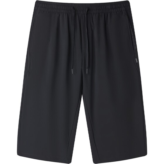
HLA/Heilan Home drawstring casual mid-pants spring and summer fashion sports stretch three-quarter shorts for men