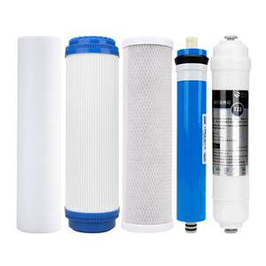 
Water purifier filter element five-level set 10-inch universal PP cotton ro membrane household filter pure water machine water purifier accessories