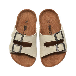 Milo7C-Children's Cork Slipper Summer Boys and Girls Wearing Sandal Talle Sandal Shoes Parent-Child Doldgate