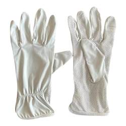 Japanese women's summer ice silk sunscreen and UV protection gloves