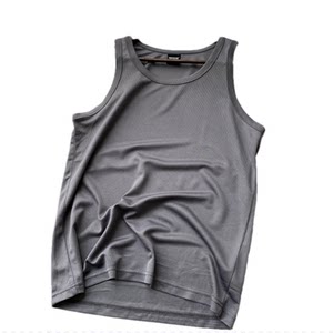 Sports run away from the word -of -mouth welfare professional network eye speed dry breathable and breathable men's sweat vest running sleeveless T -shirt tide