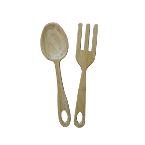 
Spoon, fork, knife, spatula, thickened version that can be engraved, Cosplay oversized tableware, event wooden performance props