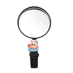 Electric vehicle rearview mirror, universal wide-angle convex mirror, cute cartoon battery bicycle, mountain bike reflector, reversing mirror