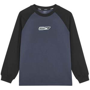 
Skechers Skechers boys and girls loose and comfortable sports long-sleeved T-shirt autumn children's casual tops