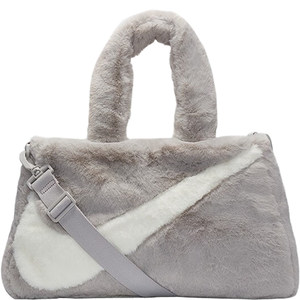 Nike Nike plush casual large-capacity hand-lifting todot wool bag messenger bag men and women DQ5804-012