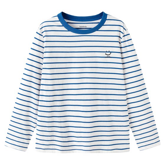 
Balabala children's clothing children's long-sleeved T-shirt boys spring and autumn clothes baby girls baby underwear parent-child bottoming shirt