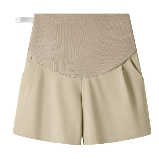 
Maternity suit shorts summer thin outer wear loose large size casual belly support bottoming pants pregnant women summer wear