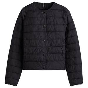 
HM Women's Cotton Jacket Winter Warmth Warm Inside and Out Quilted Nylon Padded Rib Jacket 1294649