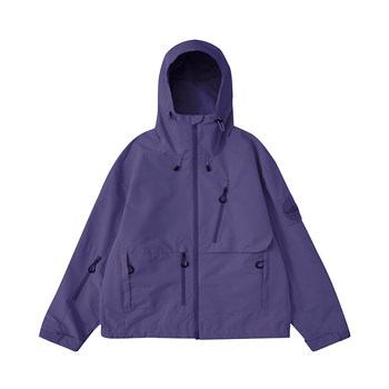 Norybrand outdoor outdoor multi -structured zipper design casual sports waterproof jacket outer jacket