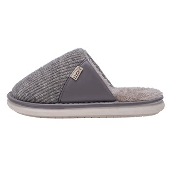 
Jialiya cotton slippers for men's home floor couple autumn and winter