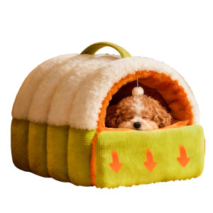 
Doghouse and cathouse, universal for all seasons, removable and washable, closed, safe, thickened and warm, cat and doghouse pet supplies