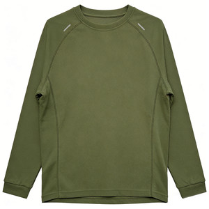 Lulu flat substitute, early autumn outdoor sports and casual base shirt, breathable elastic, round neck quick drying long-sleeved T-shirt