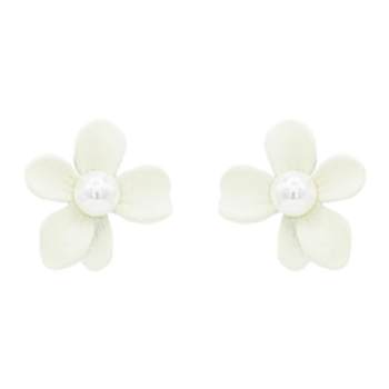 The fragrance of flowers is everywhere Zhao Lusi's same style of flower temperament earrings, mosquito coil, earrings, earrings, earrings, small and fresh women