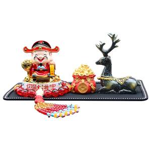 
Nod God of Wealth car ornaments new solar creative personalized car center console decoration supplies fortune ornaments