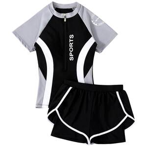 Swimsuit women's conservative split 2026 new hot style high-end slightly fat and flesh-covering swimming pool professional hot spring swimsuit