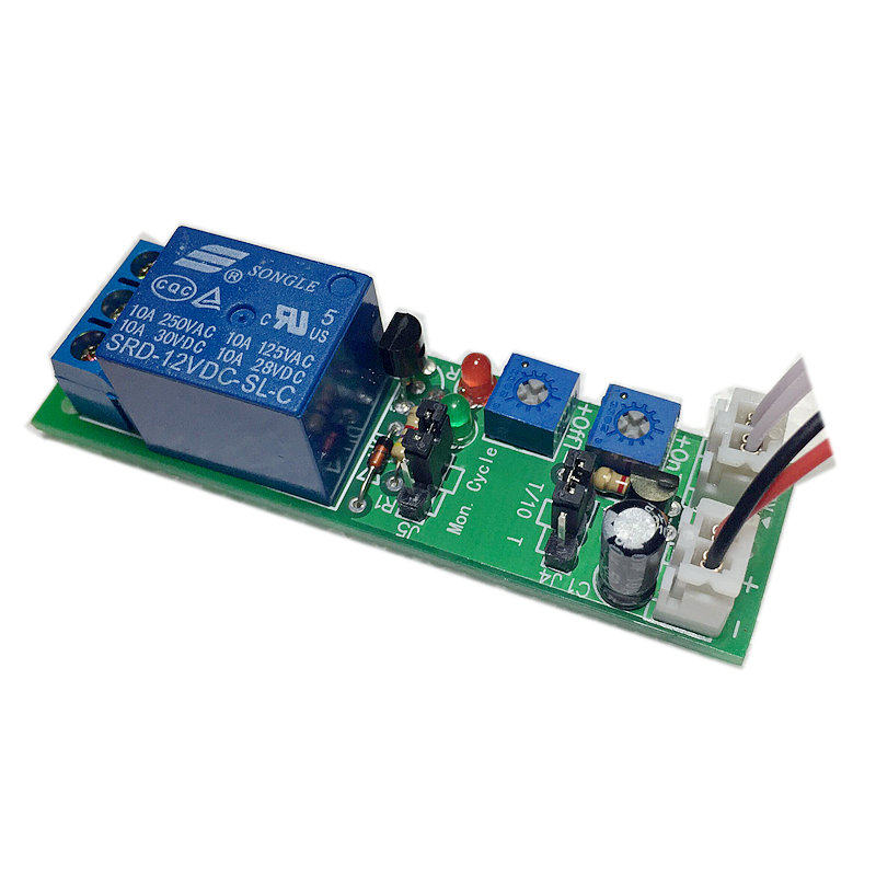Cycle On-Off Delay Module 5V12V24V Switch Relay Double Adjustable by ...