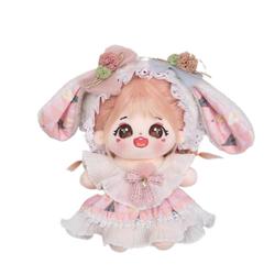2023 New 20cm Cotton Doll Suit Princess Ocean Dress Up Clothes Plush Cloth Doll Doll Girl Toy