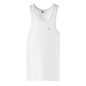 
Septwolves threaded bottoming cotton vest for men with elastic slim fit sports undershirt tight fitness hurdles summer