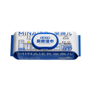 
Minair kitchen wipes to remove oil and decontamination household range hood cleaning powerful degreasing wet wipes to increase and thicken