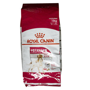 
Royal Dog Food M25 Medium Dog Adult Dog Food 15KG Medium Puppy Border Collie Samoy Shiba Inu Fighting Main Food 4kg