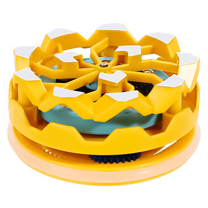 Fireworks Gyro will spark up the glowing spinning against Gyro Magical Spinning Boy Unzipping Children's Toys
