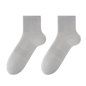 
Antarctic socks men's pure cotton mid-calf socks spring and summer men's deodorant and sweat-absorbent 10a antibacterial mesh thin PB