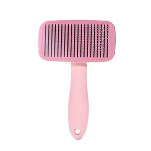 Pet needle combing beauty comb, large thick steel comb, floating fur dual row single -row single -row combing combat cushion fluffy comb