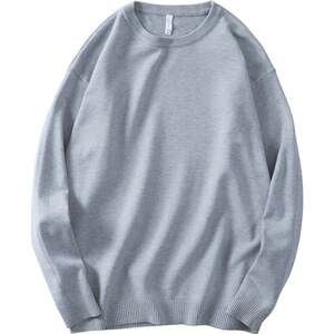 Hanska men's sweater 2022 autumn and winter coner, warm knitwear trend loose round collar bottoming shirt
