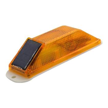 Guardrail fence solar outline markings are optional in red, yellow and white