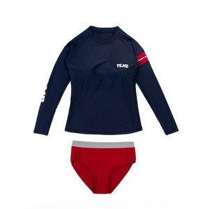 Xiaogue Xing-big-name long-sleeved swimsuit female dive dive diving couple swimwear connecting men's beach pants swimming trunks swimwear