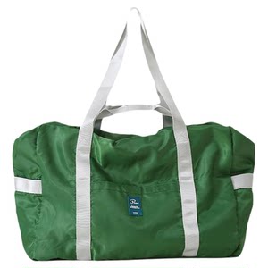 
Travel bag folding portable boarding lightweight duffel bag can be put on trolley case one shoulder portable men's and women's travel shopping bag