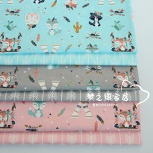 Стрелка Little Fox All -cotton наклоненная ручная одежда для хлопчатобумажной одежды кровати для обработки ткани Продвижение Специальное предложение