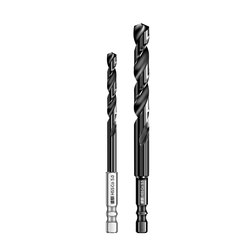 Nitrided hexagonal handle twist drill for stainless steel