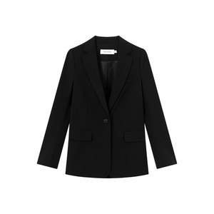 GOOD YOUNG black suit women's civil examination interview formal wear for women autumn professional suit jacket women