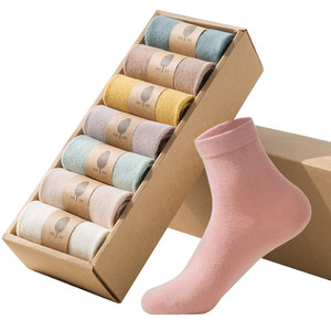 
Socks women's mid-calf socks women's stockings women's stockings stockings ins trend internet celebrity sports short socks autumn and winter cotton socks