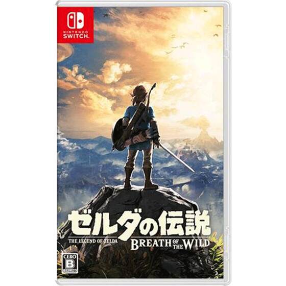[Self -employed] Japanese version of Zelda's legendary wilderness Nintendo Switch game card with Chinese